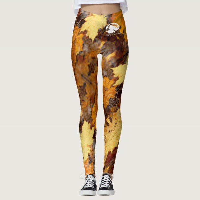 Leggings à motifs - Logo Bed & Breakfast blanc (Devant)