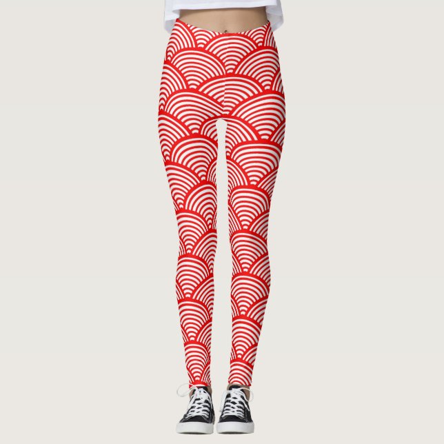 leggings à vague de soleil (Devant)
