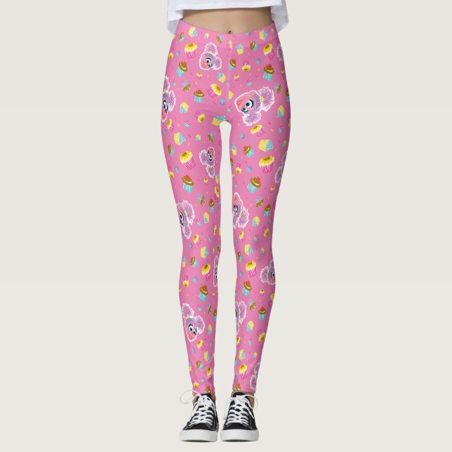 Leggings Abby Cadabby Cupcake Motif du Parti (Devant)