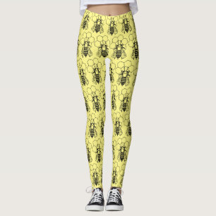 Leggings - Abeilles sur Honeycomb