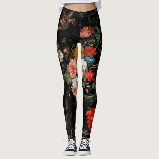 Leggings Abraham Mignon Le Bouquet Renversé. Floral (Devant)