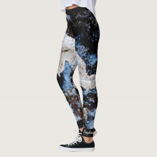Leggings Abrégé sur terrain de golf de diables, nom