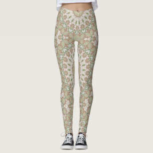 Leggings Abstract modern mosaic kaleidoscopic
