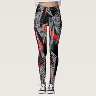 leggings abstract | modern sporty style