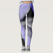 Leggings Abstract Trend Lavender Violet