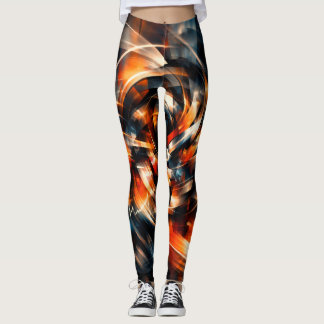 Leggings Abstract Vision of Motion & Mind