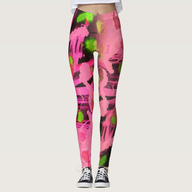 Leggings Abstrait (Devant)