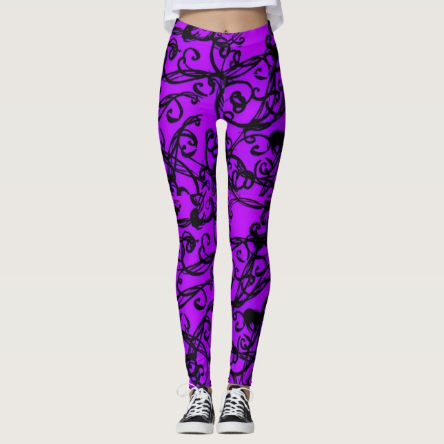 Leggings Abstrait (Devant)