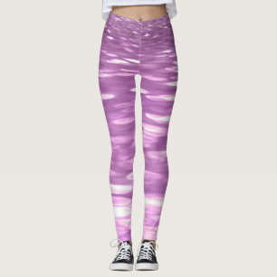 Leggings Abstrait #3 : Lilac Shimmer