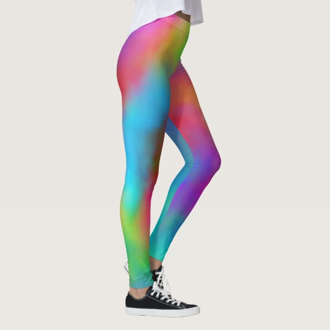 Leggings Abstrait coloré (Droite)