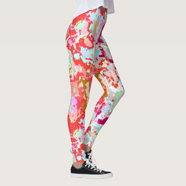 Leggings Abstrait coloré (Droite)