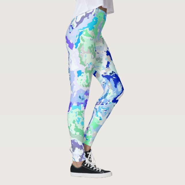 Leggings Abstrait coloré (Droite)