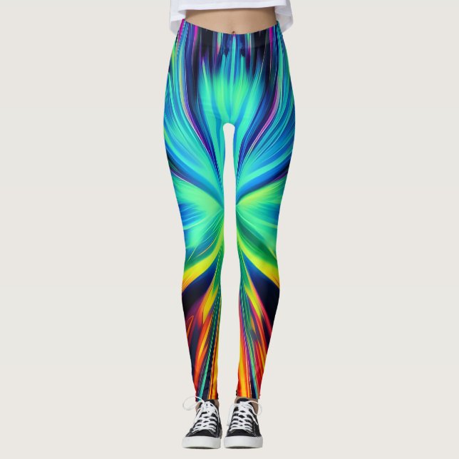 Leggings Abstraits (Devant)