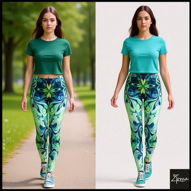Leggings Abstraits (Créateur téléchargé)