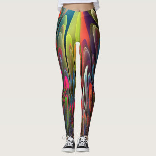Leggings Abstraits colorés
