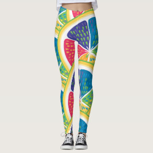 Leggings Abstraits colorés Rainbow Motifs