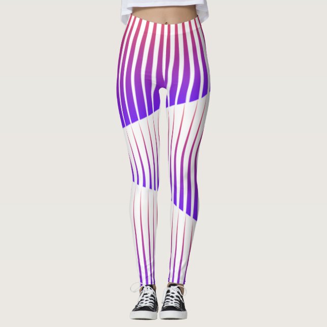 Leggings Abstraits modulaires (Devant)