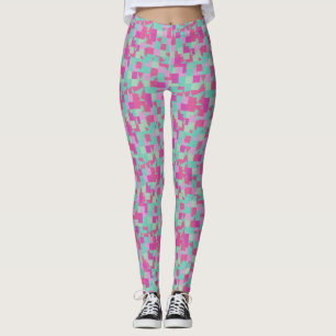 Leggings Abstraits pour la remise en forme au yoga