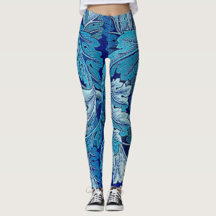 Leggings Acanthus Blue, William Morris