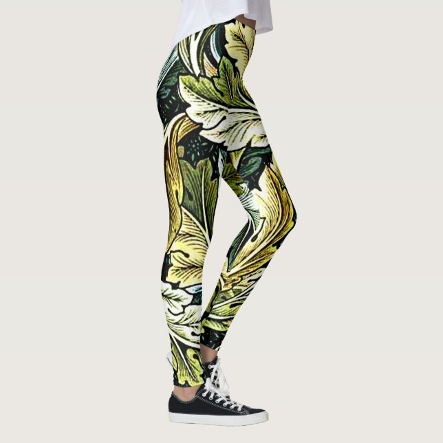 Leggings Acanthus, le motif populaire William Morris, (Droite)