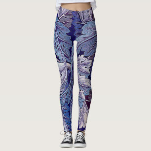 Leggings Acanthus Purple, William Morris