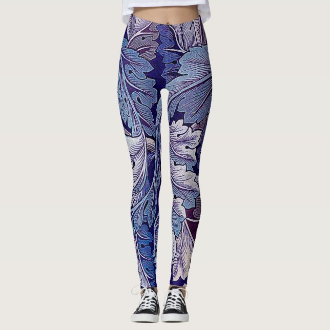 Leggings Acanthus Purple, William Morris (Devant)