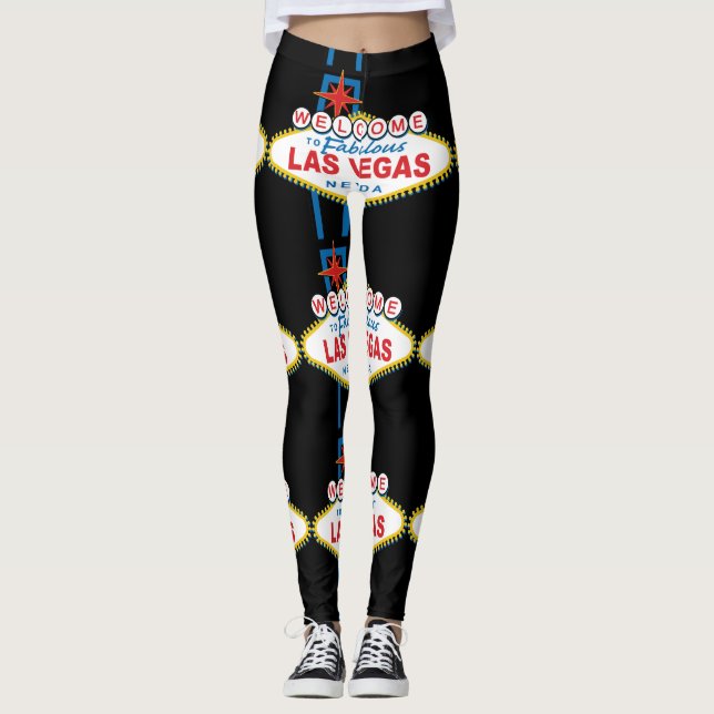 Leggings Accueil au signe de Las Vegas (Devant)
