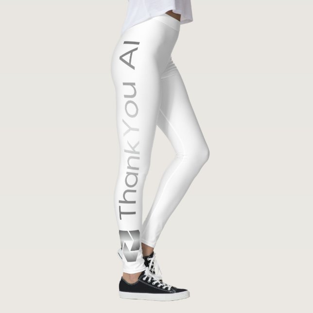 Leggings actifs "Merci AI" (Droite)