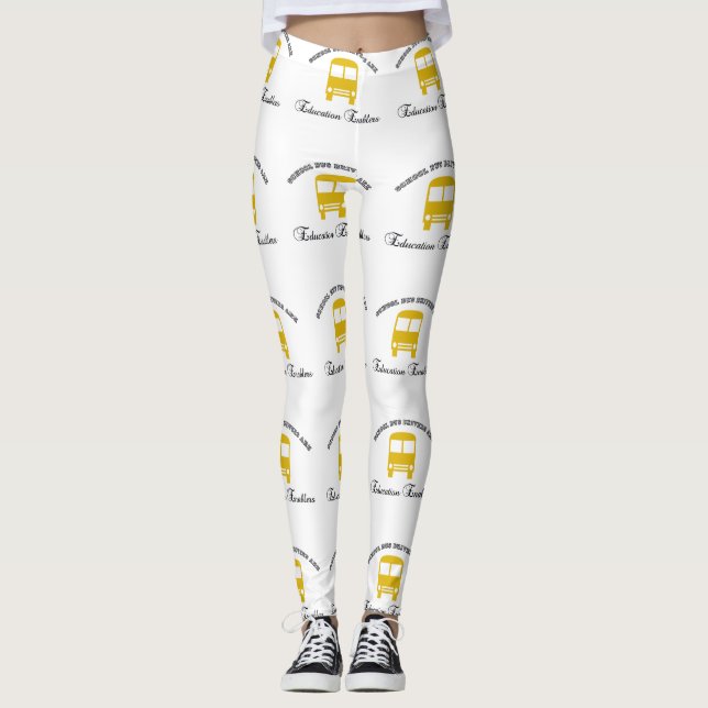 Leggings Activateurs d'éducation des pilotes de bus (Devant)