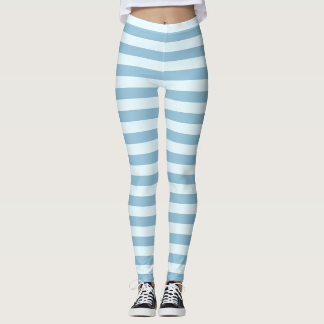 Leggings Adorable fille mignonne, rayé (Devant)