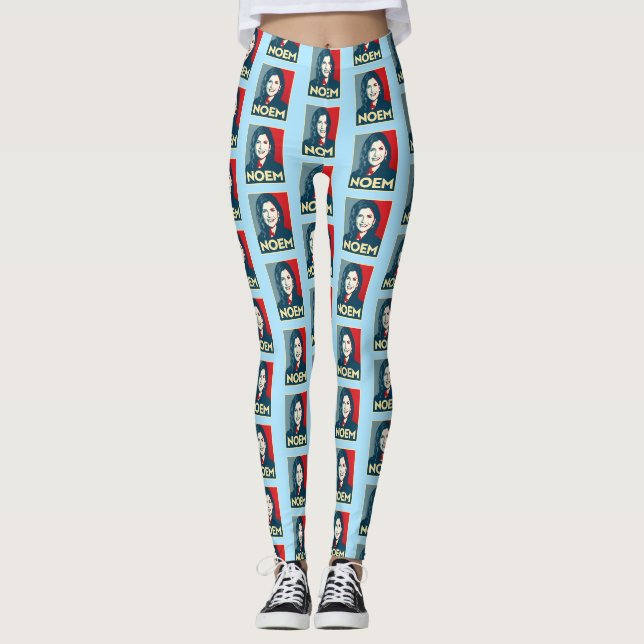 Leggings Affiche de propagande de KRISTI NOEM (Devant)