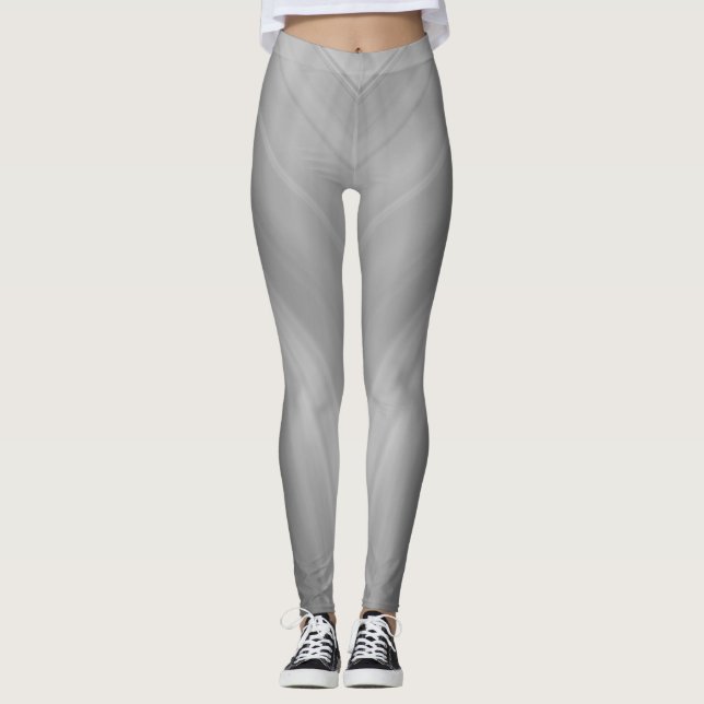 Leggings Ailes de libellules - gris (Devant)