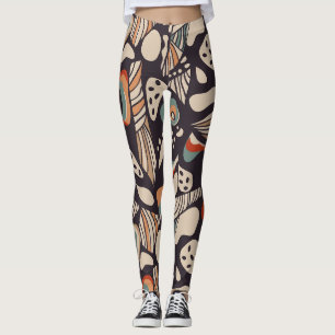Leggings Ailes de papillons Abstraites inspirées du motif d