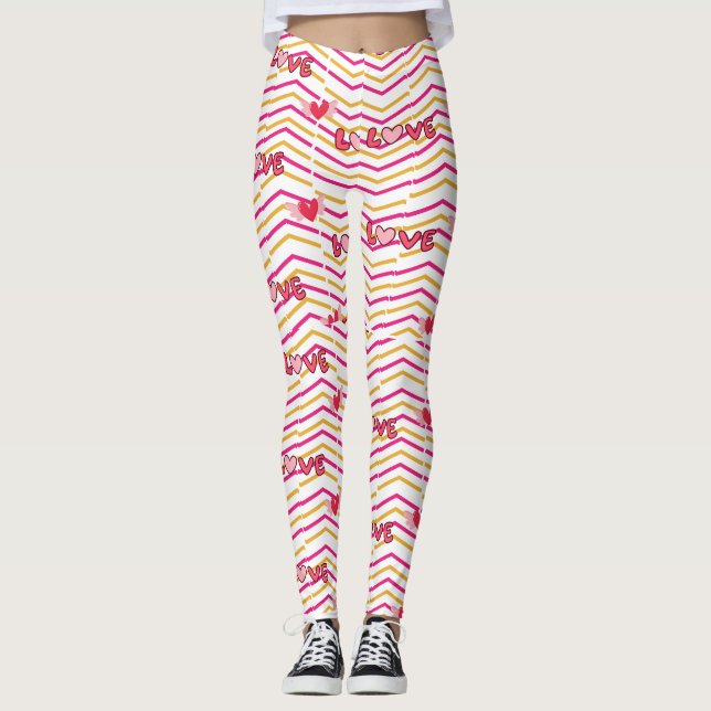 Leggings aimer les jambes pour les femmes (Devant)
