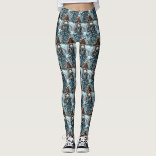 Leggings Airedale Chien équitation Moto Noël