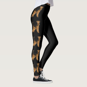 Leggings Airedale Terrier Cartographie Chien Bingley Terrie