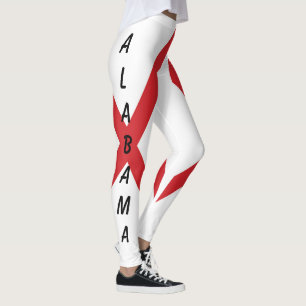 Leggings Alabama et drapeau
