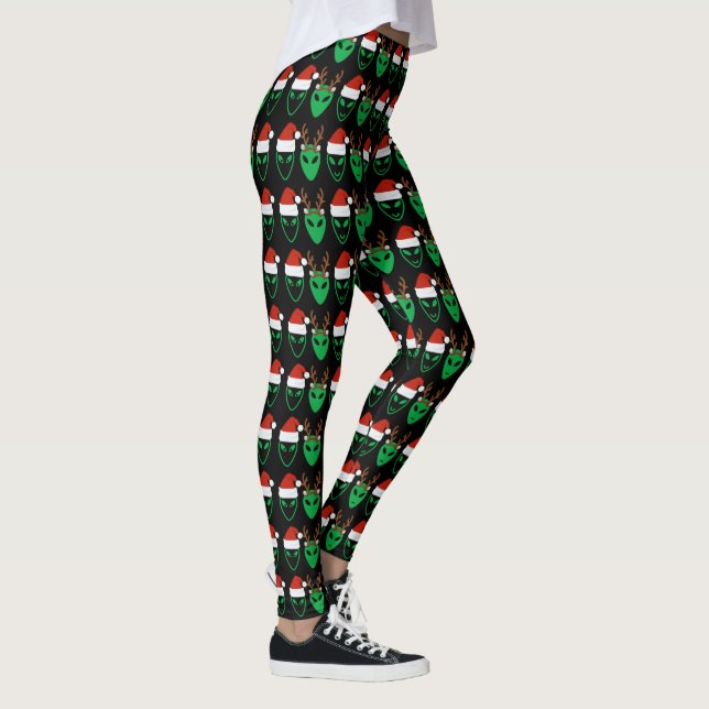 Leggings Aliens de Noël (Droite)
