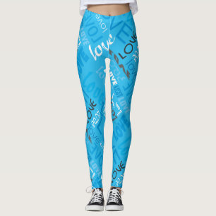 Leggings Alive Cyan Gallery