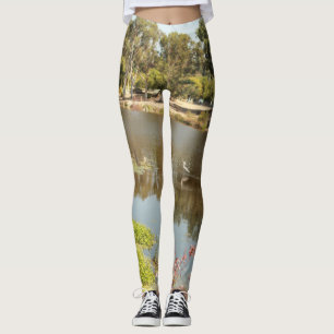 Leggings Almaden alke park avec héron blanc