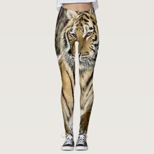 Leggings Amant de tigre sibérien de faune