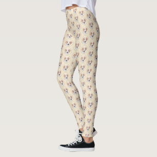 Leggings American Foxhound Painting - Joli chien d'origine 