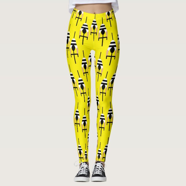 Leggings Amérique cycliste (Devant)