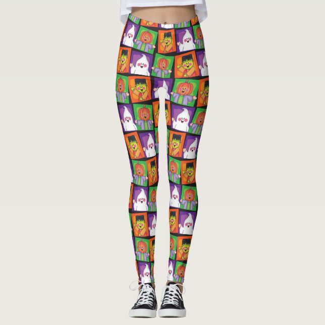 Leggings Amis de JollyKins Halloween (Devant)