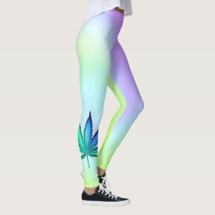 Leggings Amour arc-en-ciel