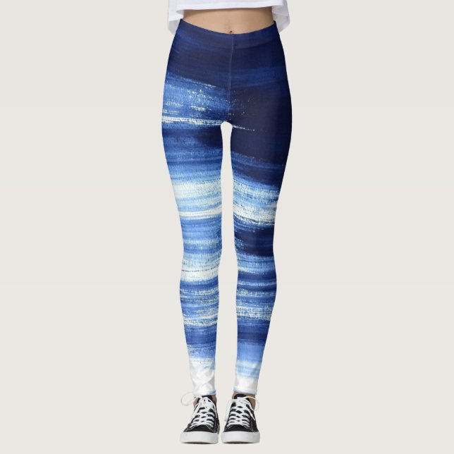 Leggings Amour Bleu (Devant)
