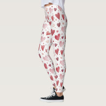 Amour en aquarelle - Motif du coeur lunaire