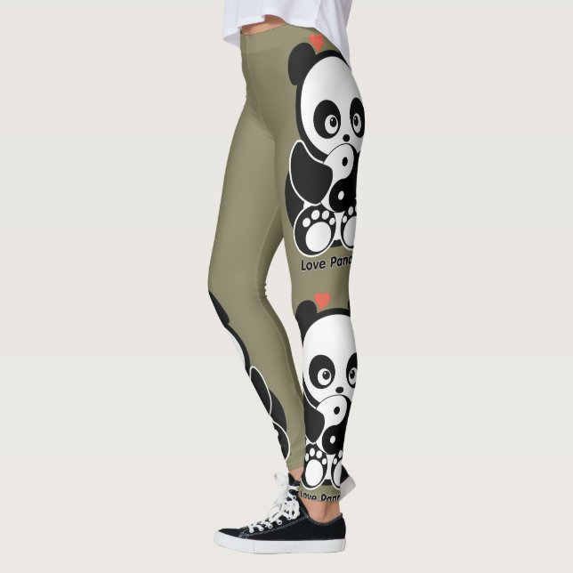Leggings Amour Panda® (Gauche)