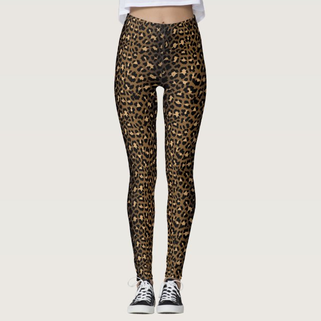 Leggings Amoureux de la nature Poster de animal Empreinte d (Devant)
