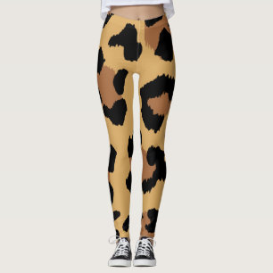 Leggings Amoureux des animaux Motif couleur tigre
